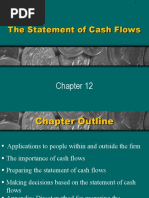 The Statement of Cash Flows Chapter 12