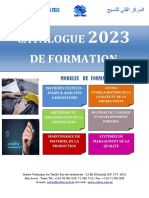 Catalogue de Formation CE4TTEX 2023