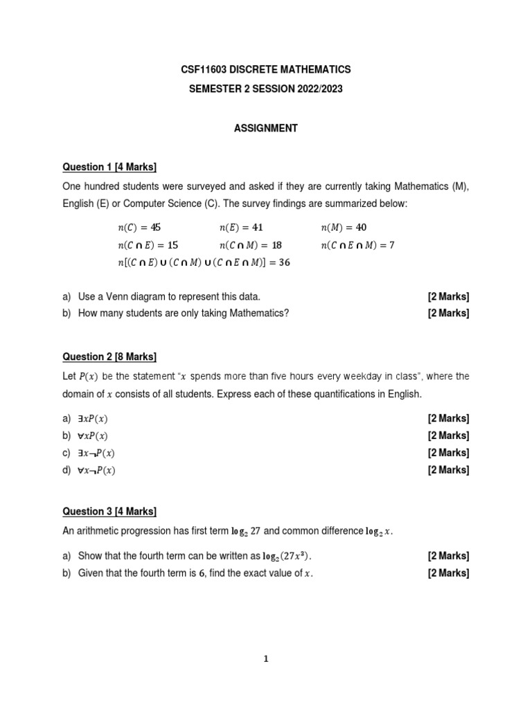 csf11603-assignment-pdf-mathematics-logarithm