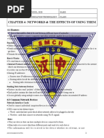 Chapter 4 Networks and The Effects of Using Them