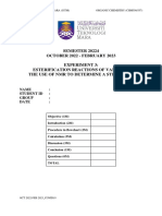 CHM557 Experiment-3