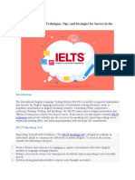 Mastering The IELTS