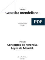 00 - T09 - Genética Mendeliana