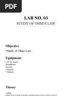 LAB NO 02(ohm Law)