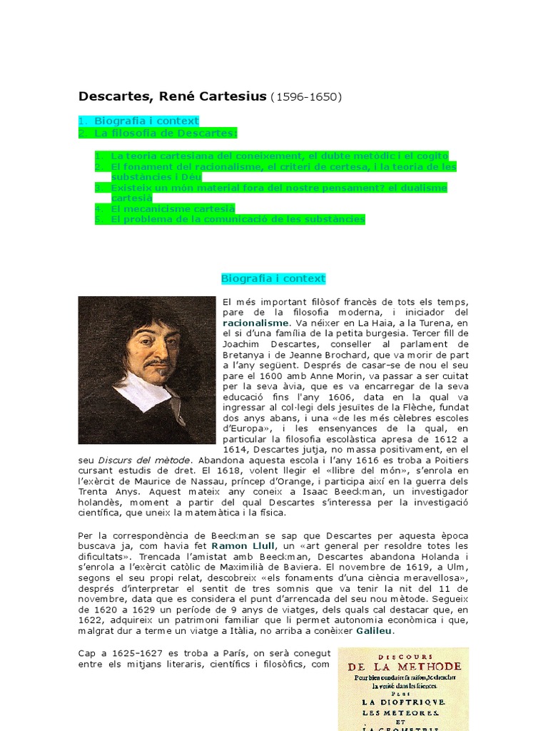 Descartes | PDF