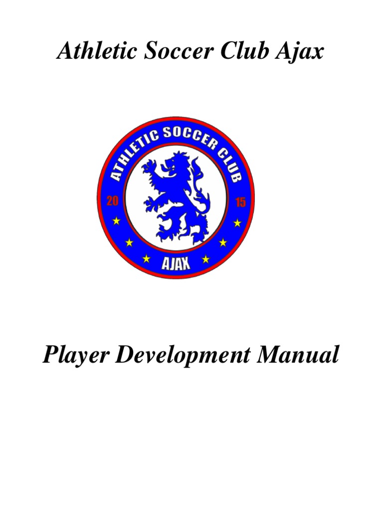 ASC Ajax Player Development Manual | PDF | Creativity | Leadership