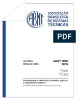 Norma Brasileira: Abnt NBR 9050