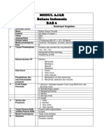 Modul Ajar Bahasa Indonesia Bab 6: No. Komponen Deskripsi Kegiatan