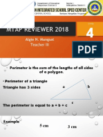 Grade 4 MTAP Reviewer 2018 (Perimeter and Area)