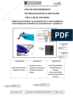 Guía de Procedimiento Detección Molecular de La Mutación Tipo A en El Gen Npm1