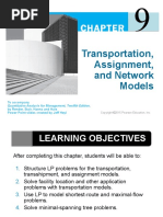 QBA-chap9 Transportation Model