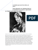 Amelia Earhart Fue Una Mujer Pájaro para Imprimir