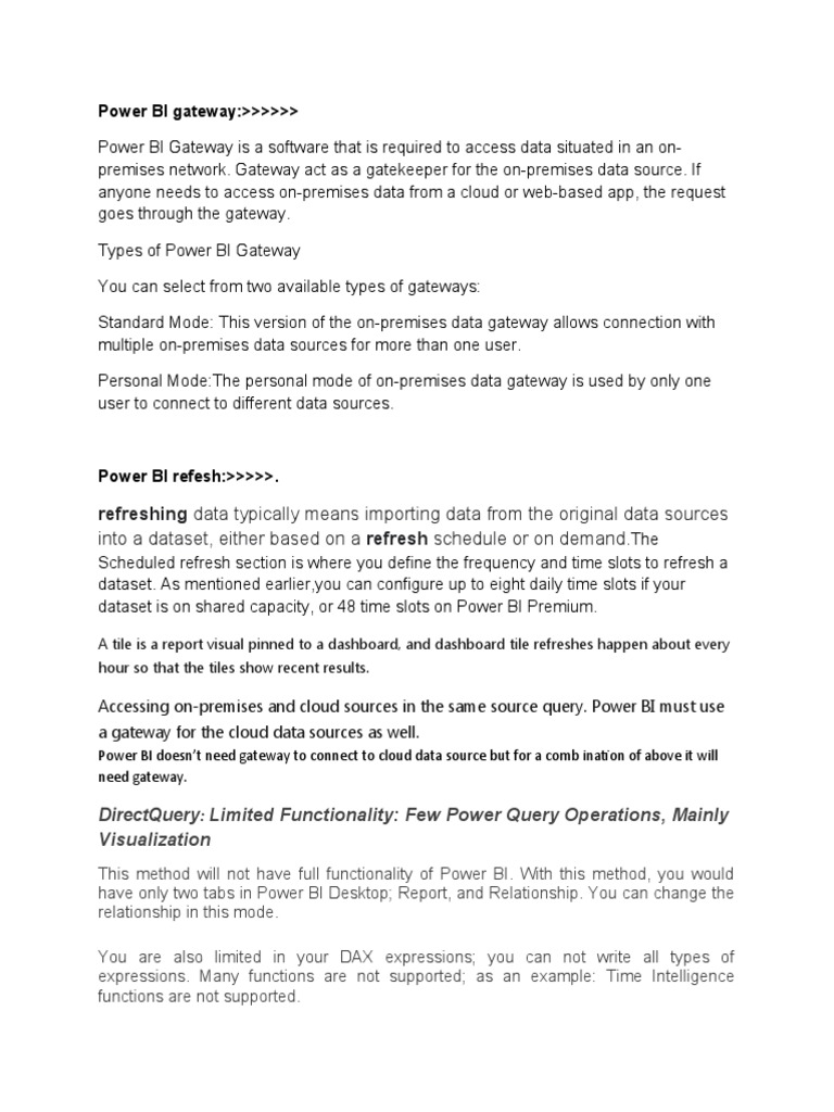 Powerbi interview pdf data warehouse databases