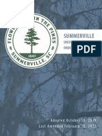Summerville UDO Final Draft PDF