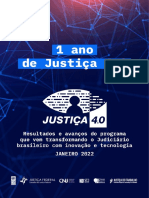 1 Ano de Justiça 4.0