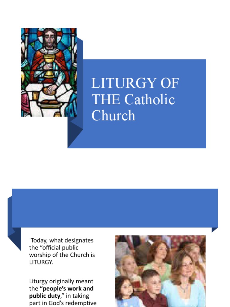 Liturgy and Sacraments | PDF | Sacraments | Catholic Church
