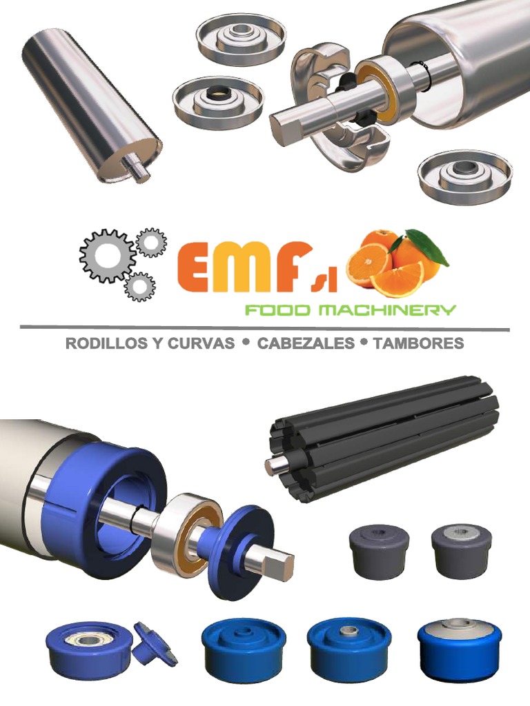 Catálogo de Rodillos y Cabezales | PDF | Materiales | Ingeniería de ...
