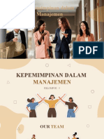 Kepemimpinan Dalam Manajemen