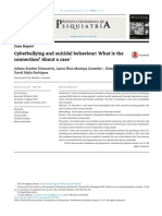 Cyberbullying and Suicidal Behaviour: What Is The Connection? About A Case