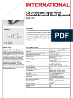 4-2 Directional Spool Valve 4WE6D
