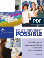 Guide Gestion Dossiers Eleves
