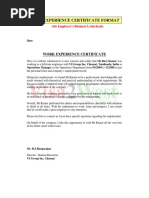 Sample No Objection Letter Certificate Noc1