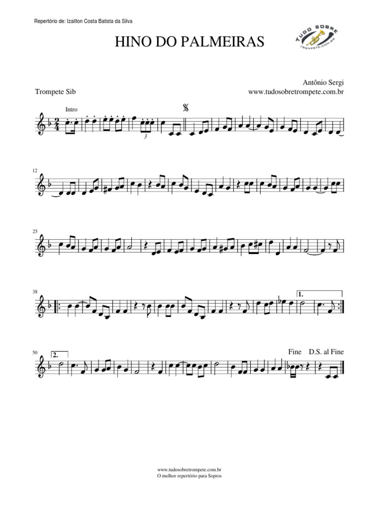 Hino Do Palmeiras PDF