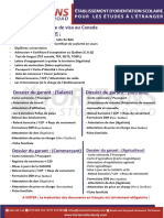 Dossier de Demande de Visa Canada PDF