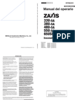 Manual Usuario Hitachi Zaxis 33U-5A - 65U-5A