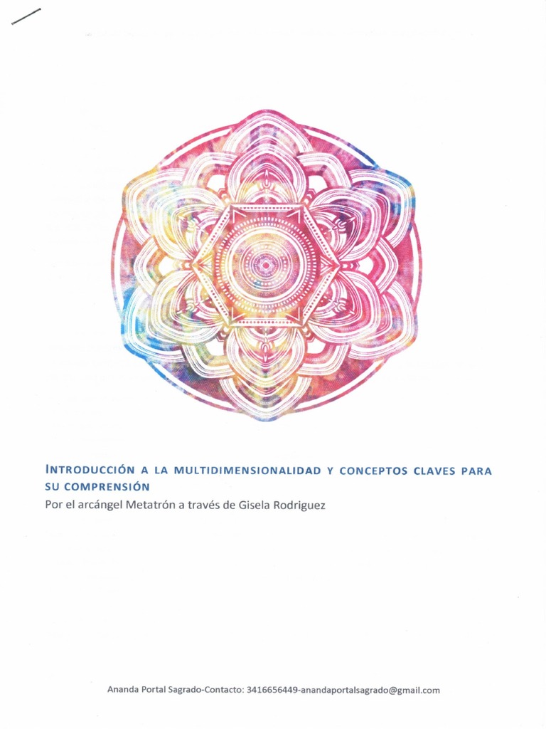 Introduccion A La Multidimensionalidad | PDF