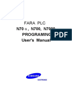 N700-Programing 1 Manual