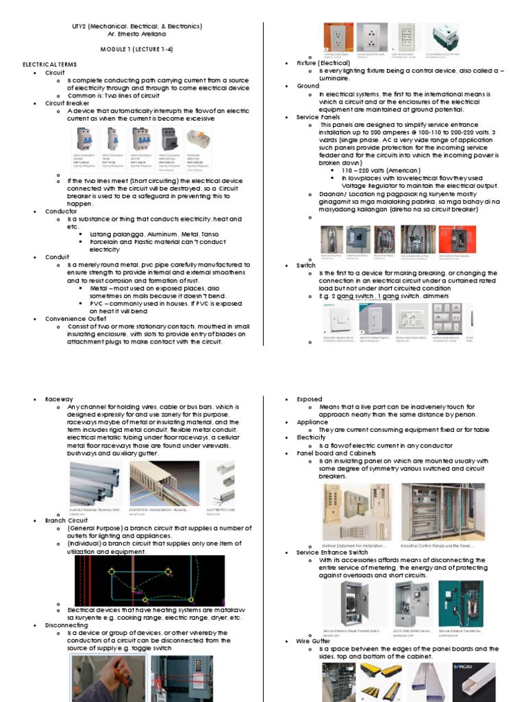 Electrical Basics for Engineers | PDF | Electrical Resistance And ...