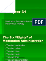 Chapter 31 Medication Administration and IV Therapy