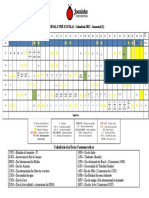 Calendário Semestral Joaninha