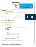 Learning Task 4.5 Fits Perfect