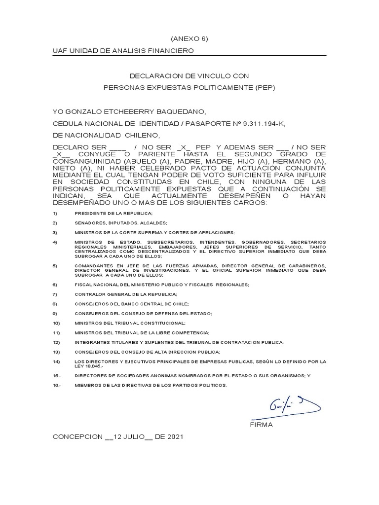 Ficha Pep | PDF