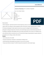 Textbook of Radiology For Cochlear Implants