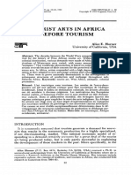 HORNER, Alice E. Tourist Arts in African Before Tourism (1993) PDF