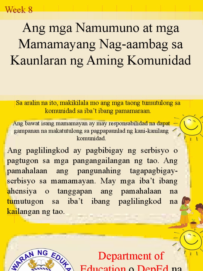 Ap2 - Q3 Week 8 | PDF