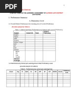 Assessment Results Template 1