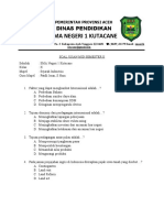 Soal Ujian Sejarah Mid Semester Ii