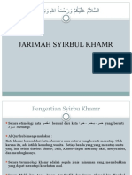 Jarimah Syarb Al-Khamr