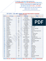 (Cô Vũ Mai Phương) Hệ Thống Từ Vựng - Cấu Trúc Trong Đề Thi Của Bộ Năm 2021-2023