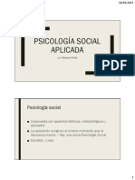 Psicología Social Aplicada