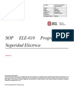 SOP ELE-010 Programa de Seguridad Electrica - 2.0