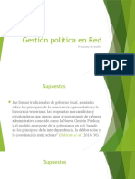 Gestión Política en Red