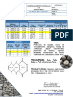 Ficha Tecnica Gavion Manual