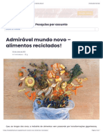 Admirvel - Mundo - Novo - Alimentos - Reciclados - Food - Safety - Brazil - Ok
