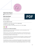 Natal Chart Report