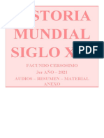 Mundial Siglo XIX - Resumenes Largos